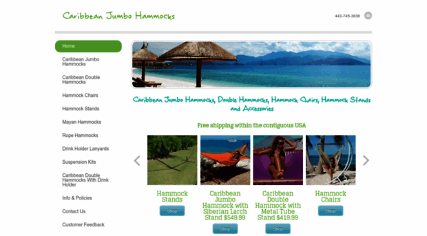 caribbeanjumbohammocks.com