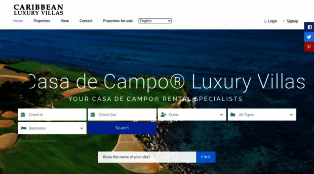 caribbeanluxuryvillas.com.do