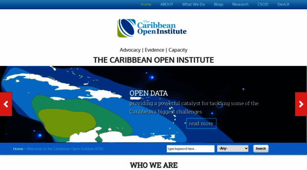 caribbeanopeninstitute.org