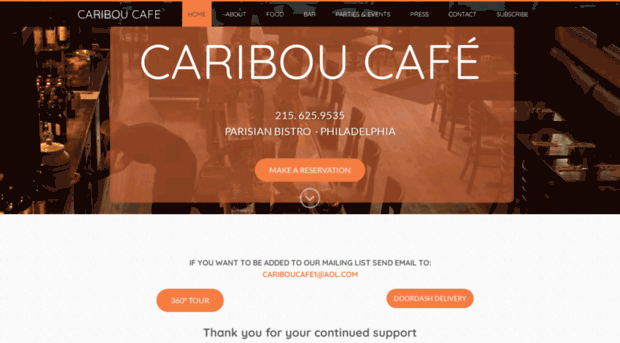 cariboucafe.com