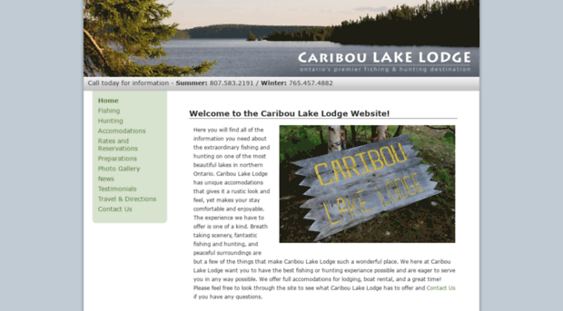 cariboulakelodge.com