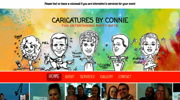 caricaturesbyconnie.com