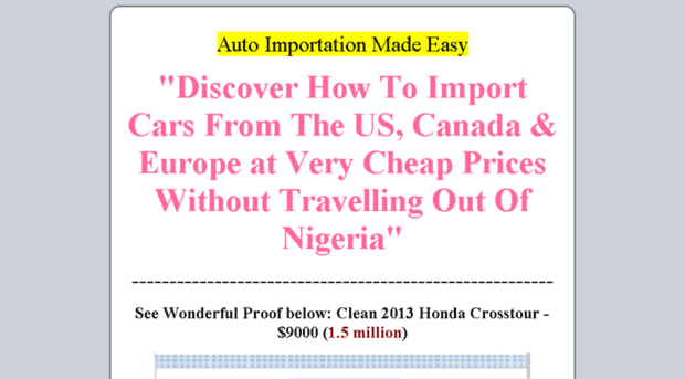 carimportnigeria.com