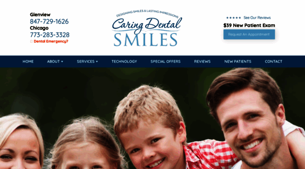 caringdentalsmiles.com