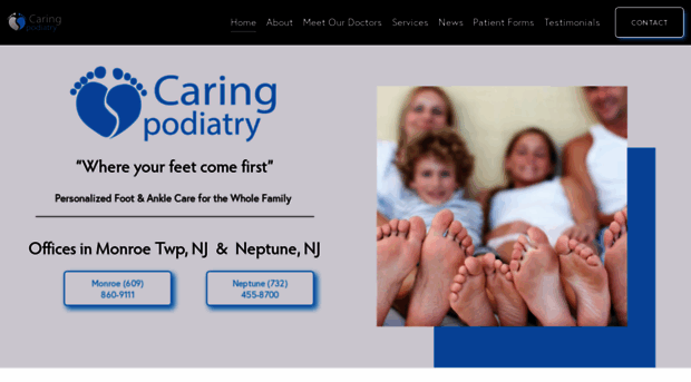 caringpodiatry.com