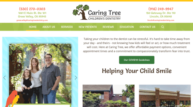 caringtreechildrensdentistry.com