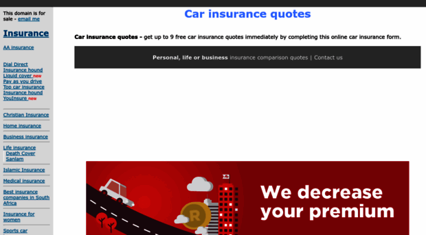 carinsurancequotes.co.za