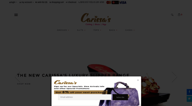 carissasonline.com