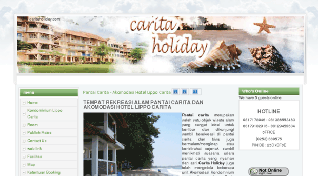 caritaholiday.com