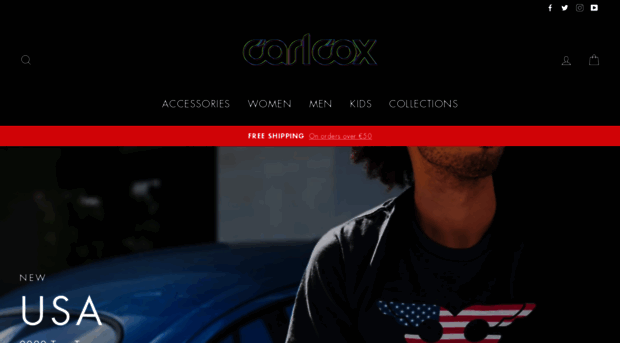 carlcoxmerchandise.com