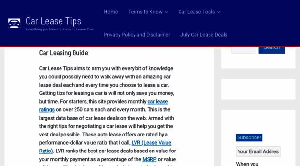 carleasetips.com