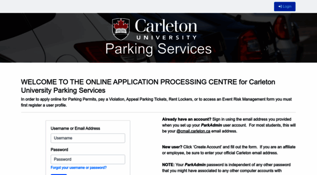 carleton.parkadmin.com