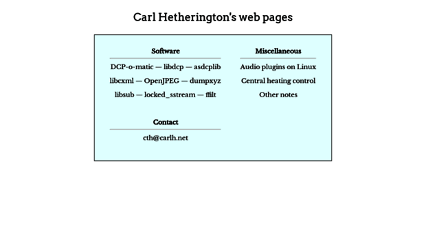 carlh.net