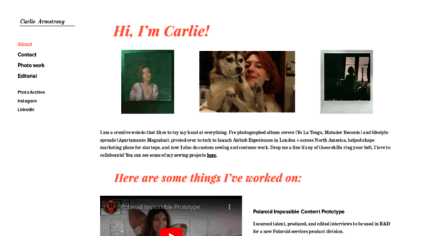 carliearmstrong.com