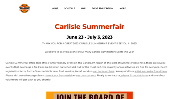 carlislesummerfair.org