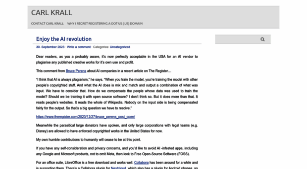 carlkrall.com