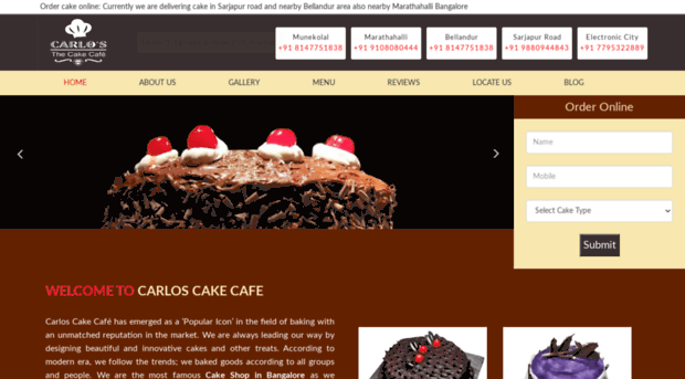 carloscakecafe.in