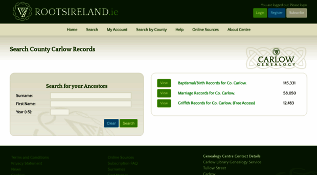 carlow.rootsireland.ie