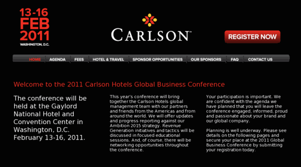 carlsonhotelsglobalbusinessconference.com