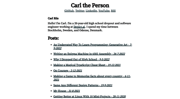 carltheperson.com