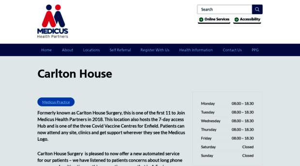 carltonhousesurgery.co.uk