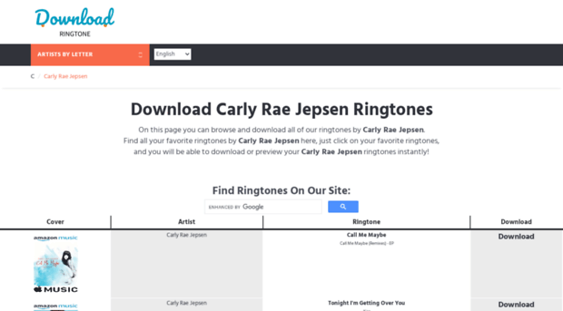 carlyraejepsen.download-ringtone.com
