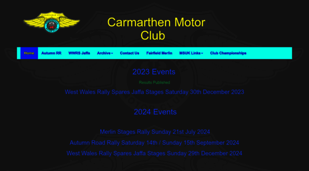 carmarthenmotorclub.co.uk