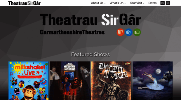 carmarthenshiretheatres.co.uk