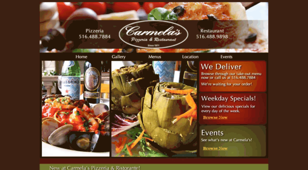 carmelasristorante.com