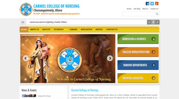 carmelcollegeofnursing.org