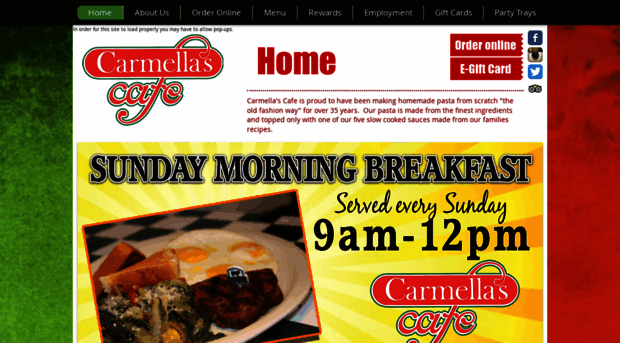 carmellascafe.com