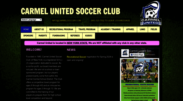 carmelsoccer.com