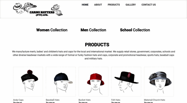 carmihatters.co.za