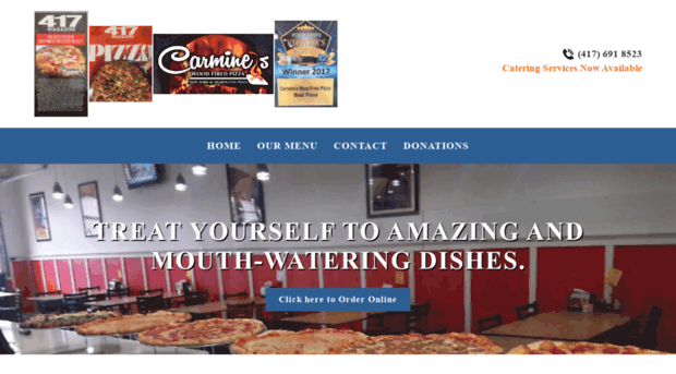 carmineswoodfiredpizza.com