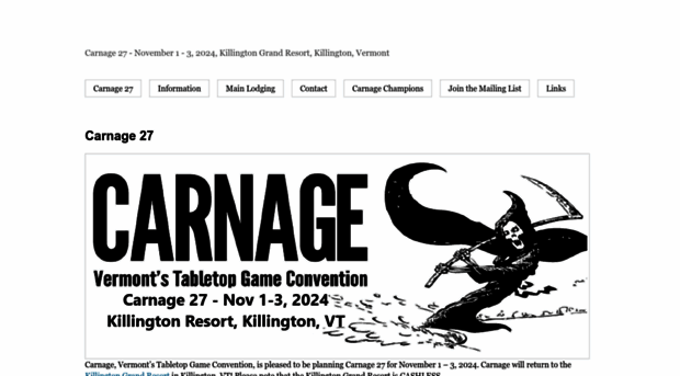 carnagecon.com