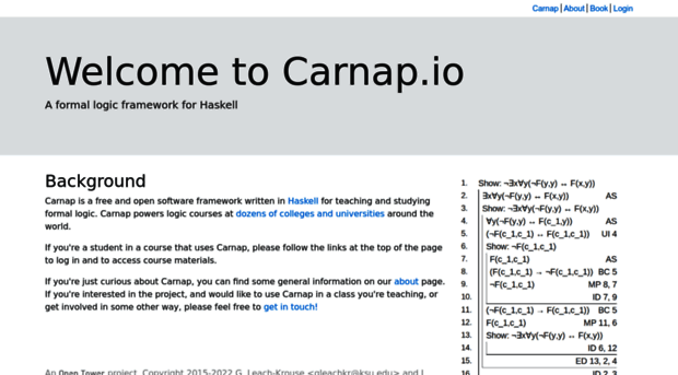 carnap.io