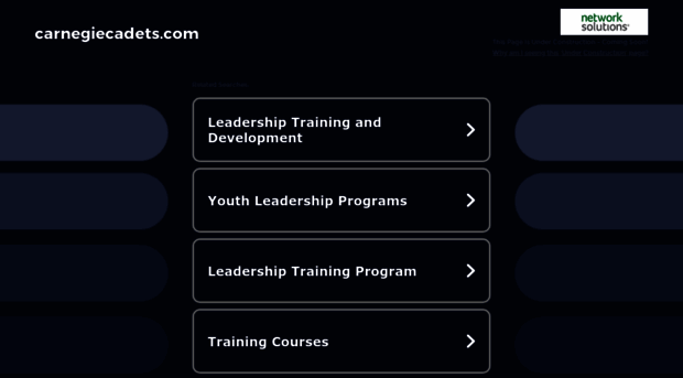 carnegiecadets.com