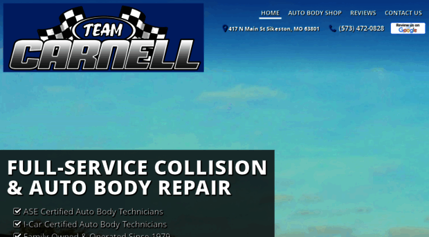 carnellscollisionrepair.com