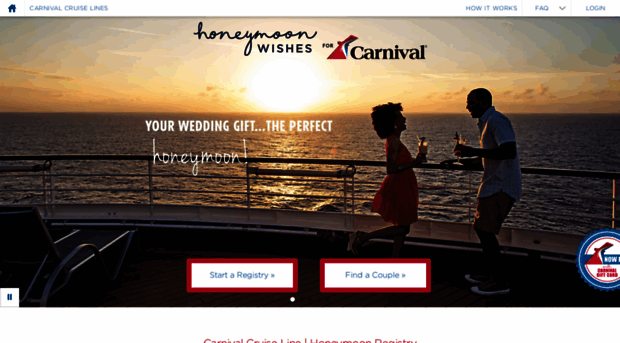 carnival.honeymoonwishes.com