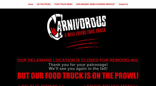 carnivorousfoodtruck.com