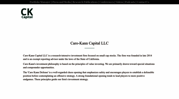 caro-kann-capital.com