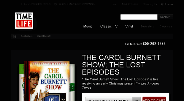 carolburnett.timelife.com