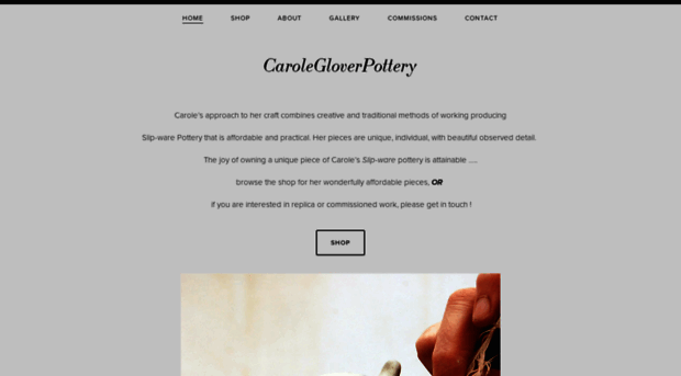 carolegloverpottery.co.uk