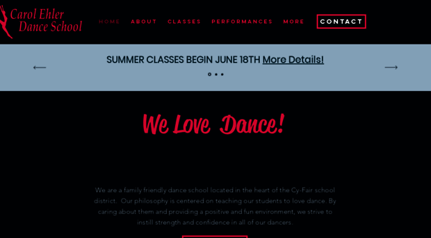 carolehlerdanceschool.com