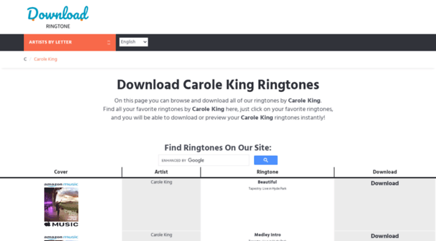 caroleking.download-ringtone.com