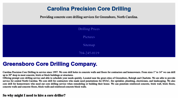 carolina-core-drill.com