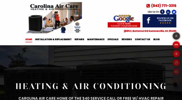 carolinaaircare.net