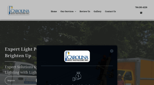 carolinabaseinstallers.com