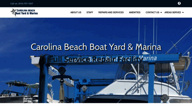 carolinabeachboatyard.com