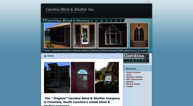 carolinablindandshutter.com